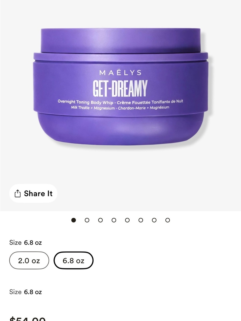 Maëlys Get-Dreamy Overnight Toning Body Whip – Purple
